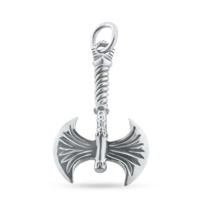 Billede af Vedhæng viking økse 925s oxyd