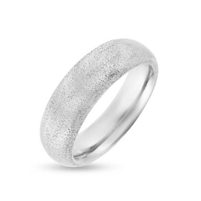 Billede af Båndring, br. top 6,5 mm 925s.