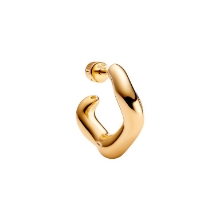 Billede af Maria Black 'Anil Large' ørering forgyldt sølv - Venstre (Left)