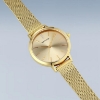 Billede af Bering Classic dameur stål gulddoublé 34mm 3bar