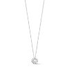 Billede af Spirit Icons Daisy Pendant halskæde sølv m. fvp (42-45 cm)