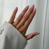 Billede af By Birdie Zenith Triple Brillant ring 14 karat guld m. 0,15ct. brillant (str. 58)
