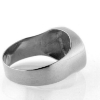Billede af Herrering plade 12,5*14,5 mm.14 kt. hvg.