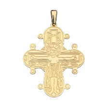 Billede af Dagmarkors blank bagside 8 kt 40*33 mm