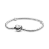 Billede af Pandora Armbånd sølv m. hjerte 20cm