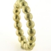 Billede af Ring kugler hele vejen rundt, br. 3,7 mm. massiv, str. -59. 14 kt. 