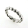 Billede af Ring kugler hele vejen rundt, br. 3,7 mm. massiv, str. 60-69. 925 s.