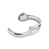 Billede af Mockberg Belle Oval Petite Small Bangle dameur stål 18mm 3bar