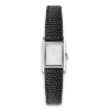 Billede af Daniel Wellington Bound Mini Silver dameur stål sort læderrem 3bar 17mm