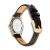 Billede af Daniel Wellington Ophelia Mini Gold dameur brun læderrem 3bar 22mm