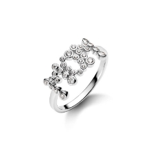 Billede af Maria Black 'MOM Collet' ring sølv (str. 56)