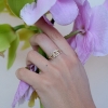 Billede af Maria Black 'MOM Collet' ring forgyldt sølv (str. 52)