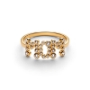 Billede af Maria Black 'MOM Collet' ring forgyldt sølv (str. 60)