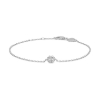 Billede af Studio Z "Serene Clover" armbånd sølv (16+2 cm)