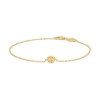 Billede af Studio Z "Serene Clover" armbånd forgyldt sølv (16+2 cm)