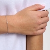 Billede af Studio Z "Faithfull Cross" armbånd sølv (16+2 cm)