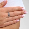 Billede af Studio Z "Solara" ring sølv m. cz (str. 50-60)