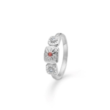 Billede af Studio Z "Solara" ring sølv m. cz (str. 52)