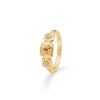 Billede af Studio Z "Solara" ring forgyldt sølv m. cz (str. 60)