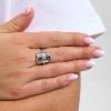 Billede af Studio Z "Liora" ring sølv m. cz (str. 52)
