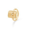 Billede af Studio Z "Liora" ring forgyldt sølv m. cz (str. 60)