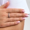 Billede af Studio Z "Elera Small" ring sølv m. cz (str. 54)