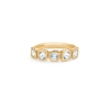 Billede af Studio Z "Elera Large" ring forgyldt sølv m. cz (str. 50-60)