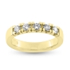Billede af Allia. ring, 5* 0,10 w/vs. 14 kt. (br. 3,7-tk. 2,2 mm.)