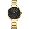 Billede af Bering Classic Diamond dameur stål gulddoublé 34mm 10bar