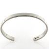 Billede af Armring åben i bund firkantet  rekt. tråd br. 6,5* tyk. 2,0 mm. 14 kt. hvg.