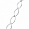 Billede af Armlænke snoet trådled, 18,5 cm.14 kt. hvg.