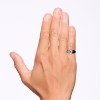 Billede af Maria Black 'Rabbit Mini Signet' ring sølv (str. 54)