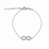 Billede af Belladi "Alva" armbånd sølv m. cz (16+3 cm)