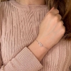 Billede af Belladi "Alva" armbånd sølv m. cz (16+3 cm)