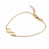 Billede af Belladi "Elva" armbånd forgyldt sølv (16+3 cm)