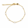 Billede af Belladi "Florina" armbånd forgyldt sølv m. cz (16+3 cm)