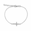 Billede af Belladi "Juliane" armbånd sølv m. cz (16+3 cm)