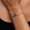 Billede af Pandora Blå Blæksprutte charm sølv m. emalje