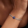 Billede af Pandora Bøje charm sølv m. synt. lapis