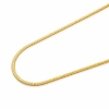 Billede af Belladi "Isabella" halskæde forgyldt sølv (35+8 cm)