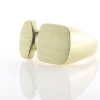 Billede af Herrering massiv lukket bund, plade 17*11,5mm.