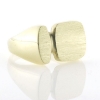 Billede af Herrering massiv lukket bund, plade 17*11,5mm.