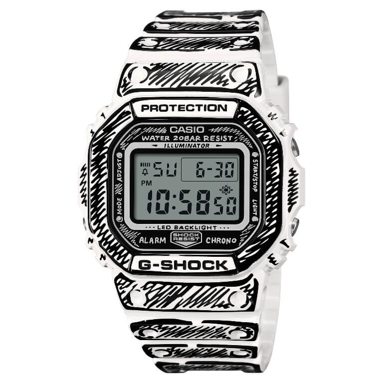 Billede af CASIO G-SHOCK LIMITED EDITION JUSHUA VIDES DW-5600JV-7ER (3525)