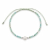 Billede af Belladi "Nora" armbånd sølv m. sten + fvp (16-24 cm)