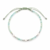 Billede af Belladi "Karla" armbånd sølv m. sten + fvp (16-24 cm)