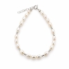 Billede af Belladi "Dina" armbånd sølv m. fvp (17,5+3 cm)