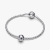 Billede af Pandora Fodbold charm sølv m. krystal