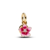 Billede af Pandora Disney Vaiana Blomster charm forgyldt metalblanding m. emalje + cz