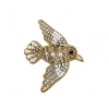 Billede af Aqua Dulce Bird Broche (70*60 mm)