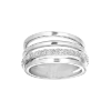 Billede af Jane Kønig Big Olympia Ring stål m. cz (str. 48-60) 